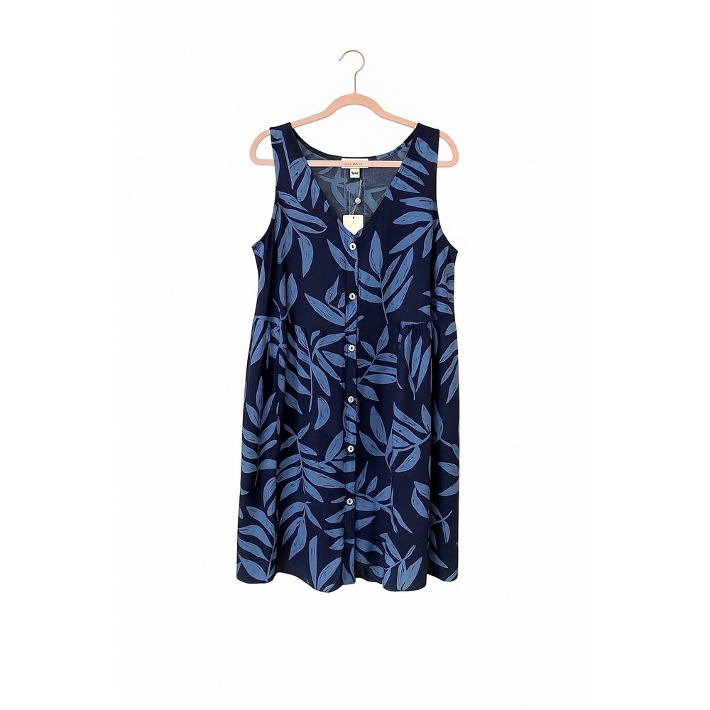 Mud Pie Navy Blue Sleeveless Dress – Size Small (New With Tags) MSRP $50
